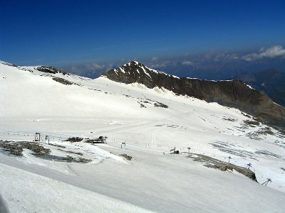 Blick hinüber zu den Kaserer Liften