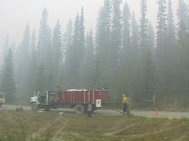 Die Feuerwehr is da :)