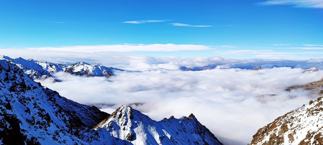 Südtirol unter Wolken