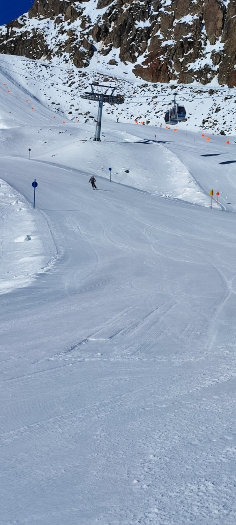 Piste top.