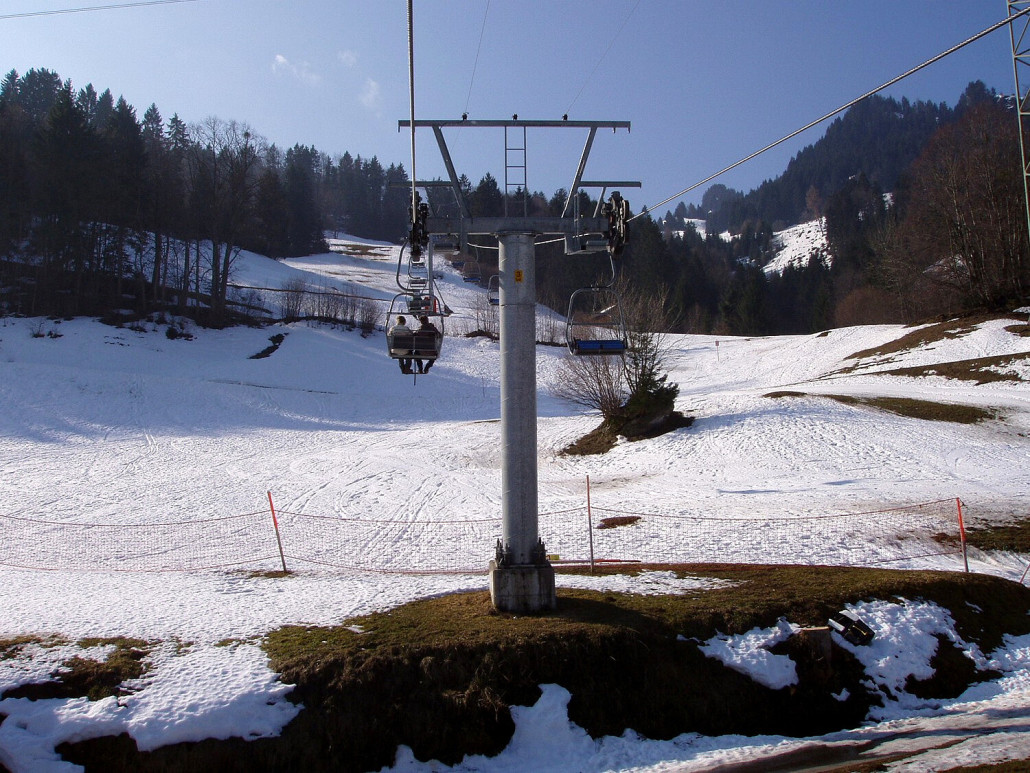 Es ist die letzte grosse Sesselbahn welche Streiff gebaut hat