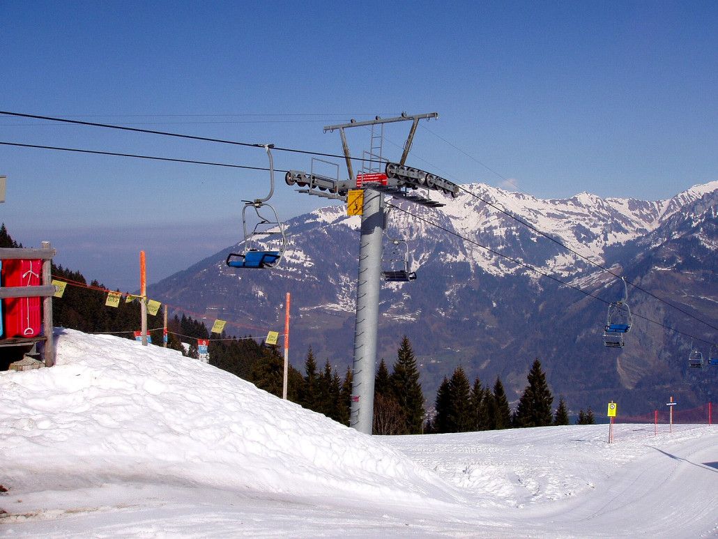 Bergstation Habergschwänd auf 1280müM