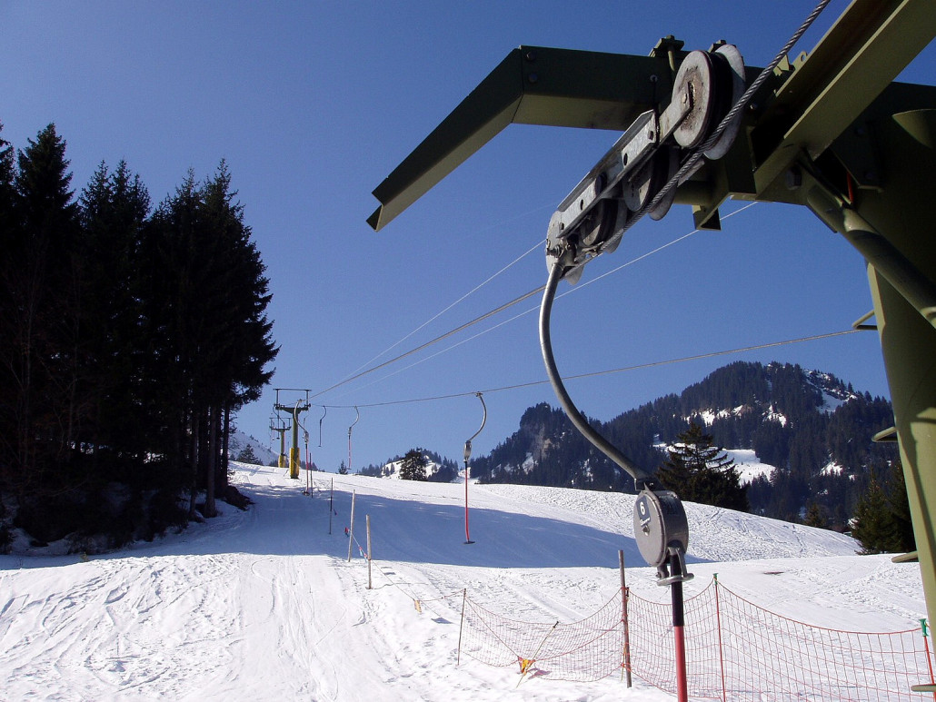 Streiff Tellerlift mit nur wenigen Höhenmetern