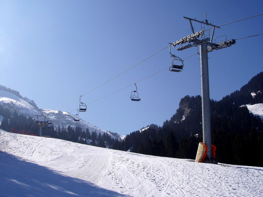 Nun zur Talabfahrt nach Filzbach