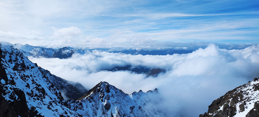 Das Vinschgau ist wohl ein Wolkenmagnet.