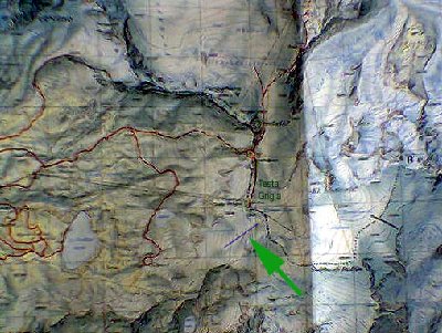 Gletscherskilift auf der Cervinia-Seite, 1980er-Jahre