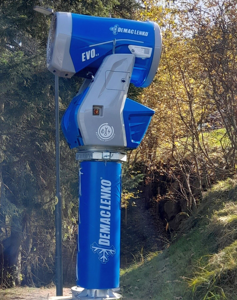 Bei der Rodelbahn in Söll wurden alle Schneeerzeuger von Nivis ersetzt
