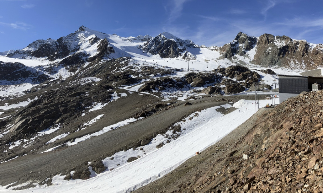 Perspektive aus dem Sessellift