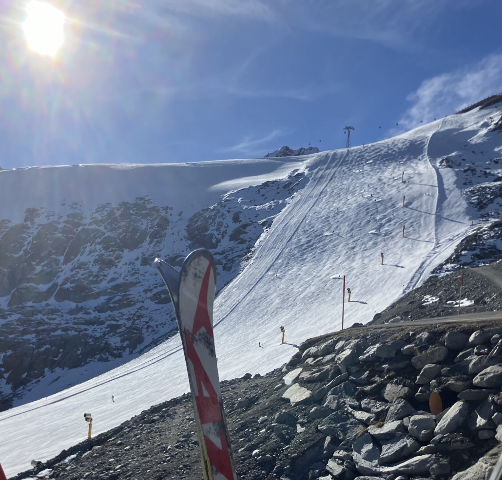 Weltcuphang aus der Gondel