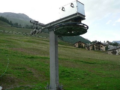 TSL Provulér wurde die Station nach draussen verlegt.