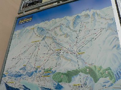 Pistenplan Celerina. Viele KSB's Leider wurde der Kurvenlift Munt da San Murezzan abgebrochen. :-(