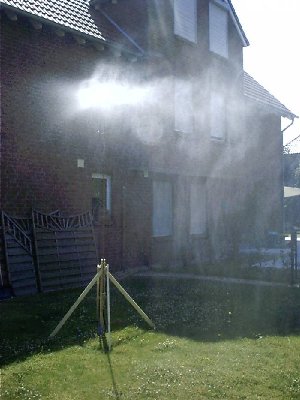 Lanze in Betrieb ohne Druckluft