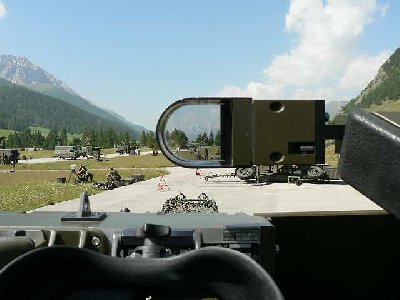 Corviglia durch den Kolimator