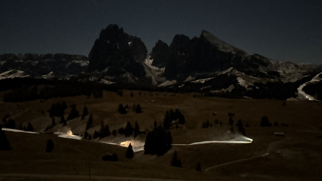 Nächtlicher Ausblick.