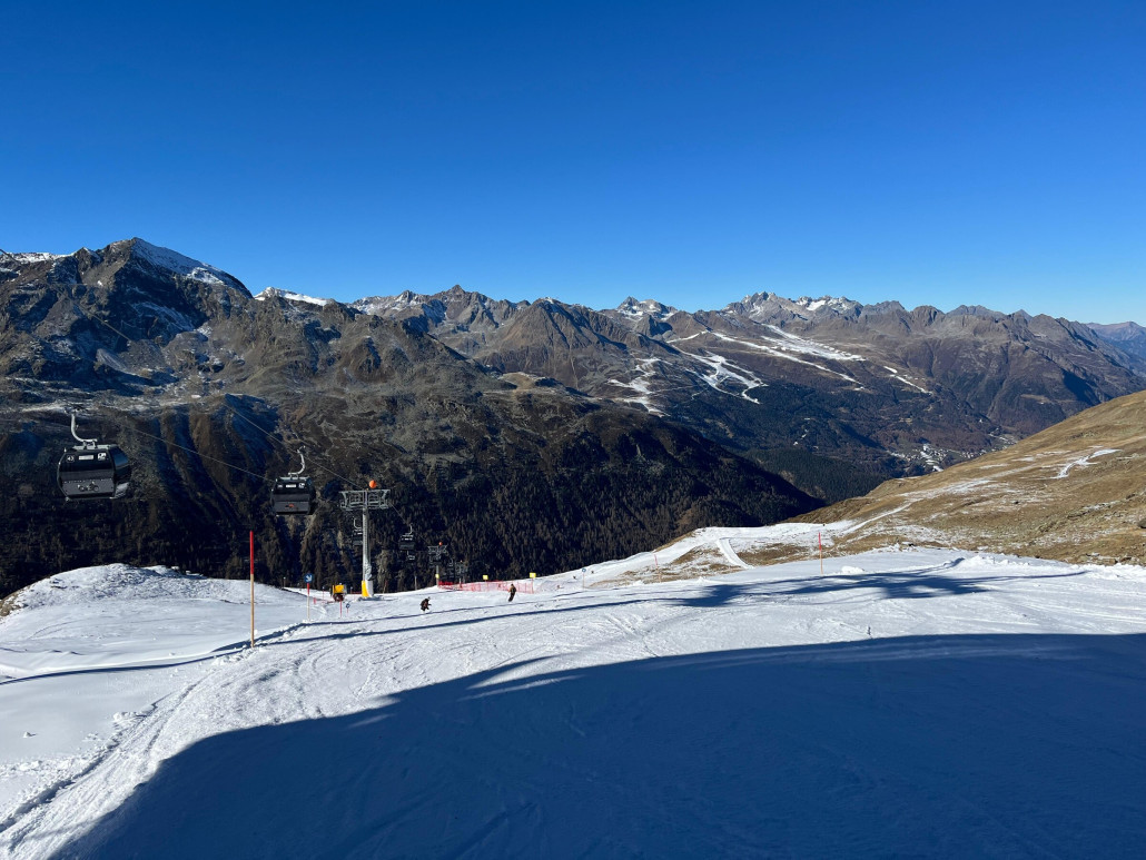 Kirchenkar Berg, Beschneiung in Sölden