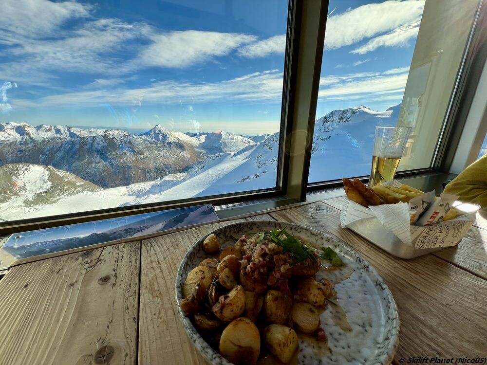 Mittagessen mit dem Hohlaugletscher...
