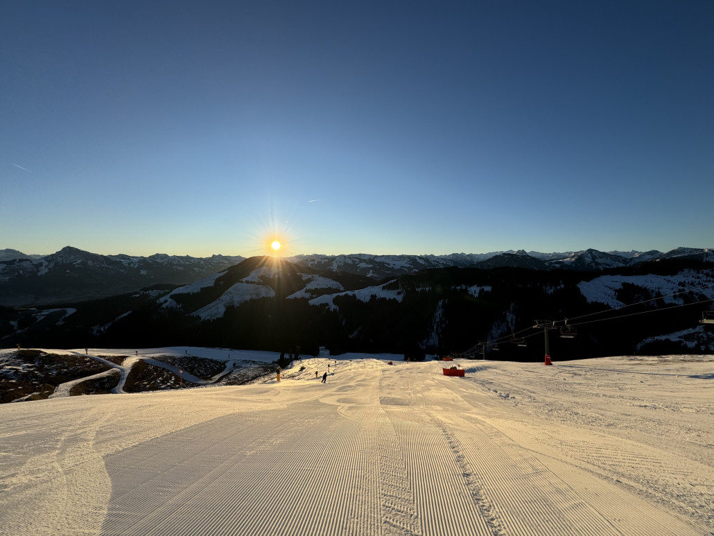 Sonnenaufgang - ein Traum!