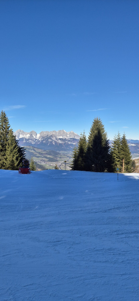 Blick Richtung wilder Kaiser