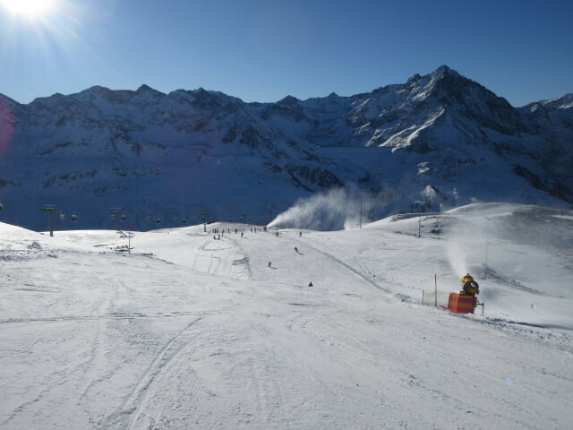 Piste 1/2, links der 4-CLD-B HochAlter