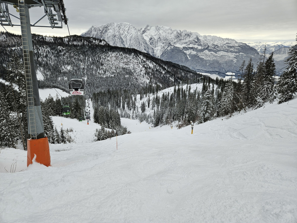 Unter der Skibrücke/Schönialm.