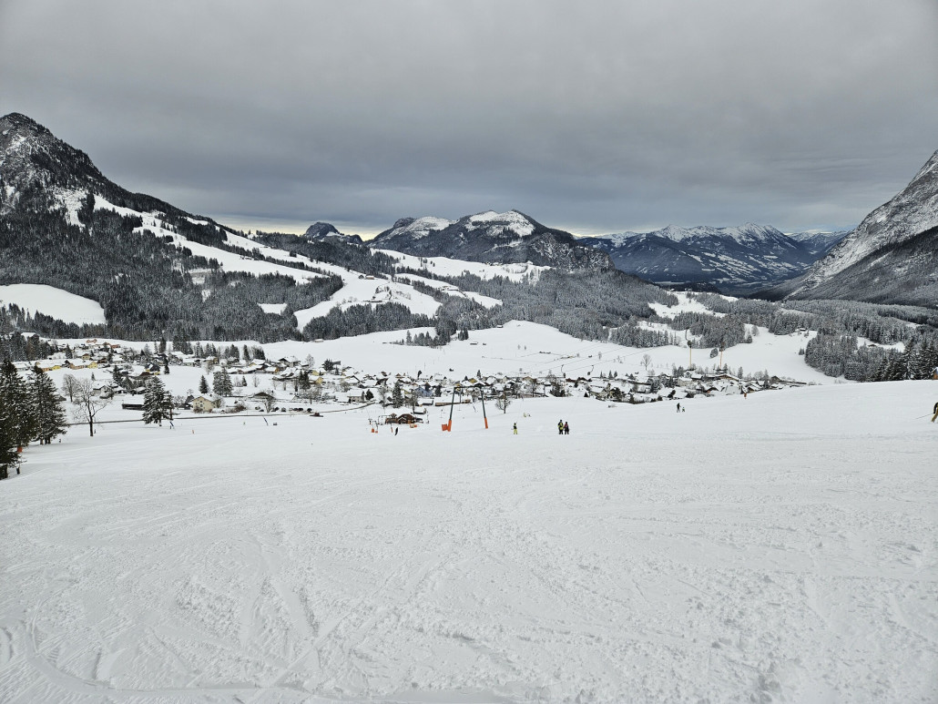 Noch eine Fahrt am Grafenwiesen und der Tag war wieder zu Ende.