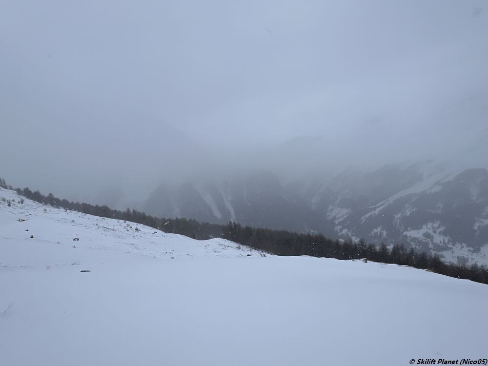 Blick von die Buvette von Le Tsaté