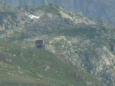 Bergstation 3SB Parlet von Sedrun aus.