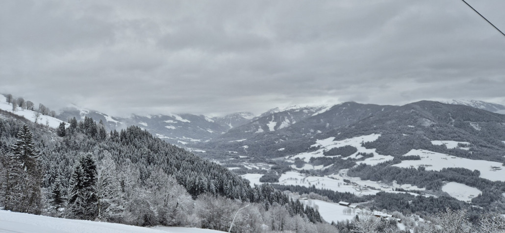 Panoramablick Brixental von Hopfgarten