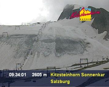 Kitzsteinhorn 12.07.06 Blick auf Kitz und Keeslift