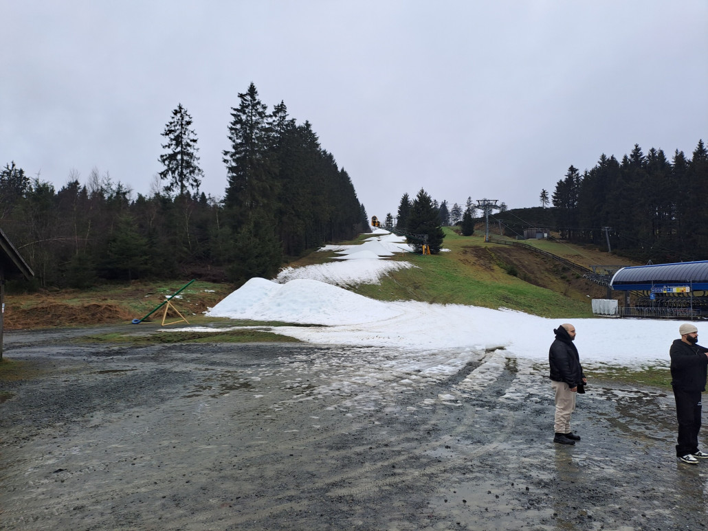Brembergkopf 1 - ob das zum Wochenende langt, ich glaube er nein.