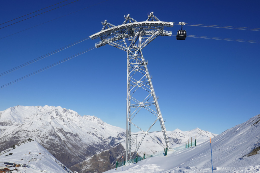 3-S Sektion 1 am Übergang vom steilen in den flachen Teil