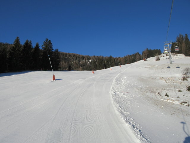 8-MGD Brunnach, darunter die Nock IN-Abfahrt