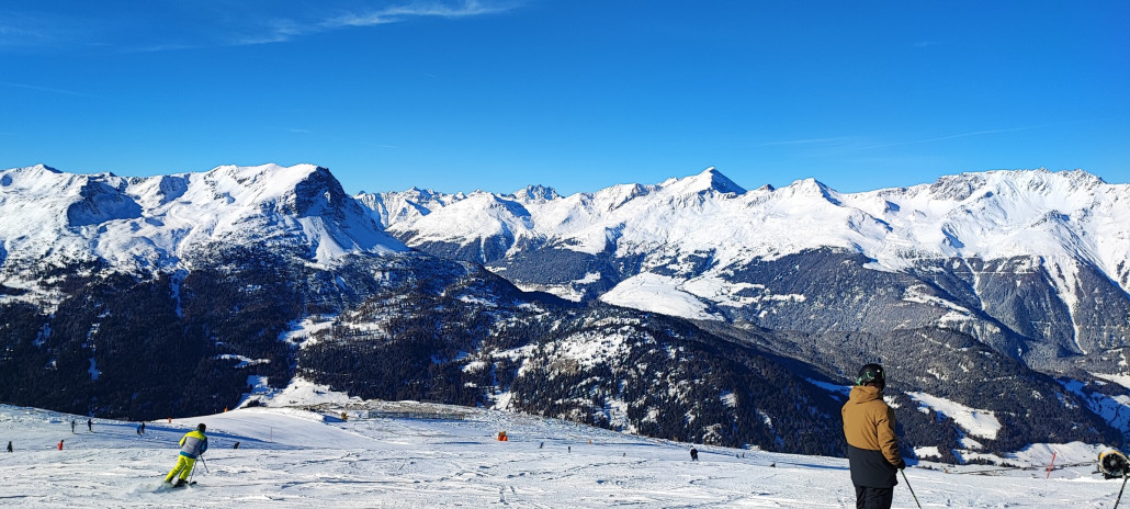 Oben an der Zirmbahn