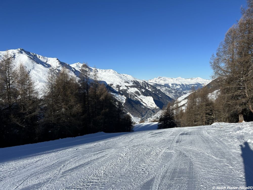Rote Piste Le Tsaté, super