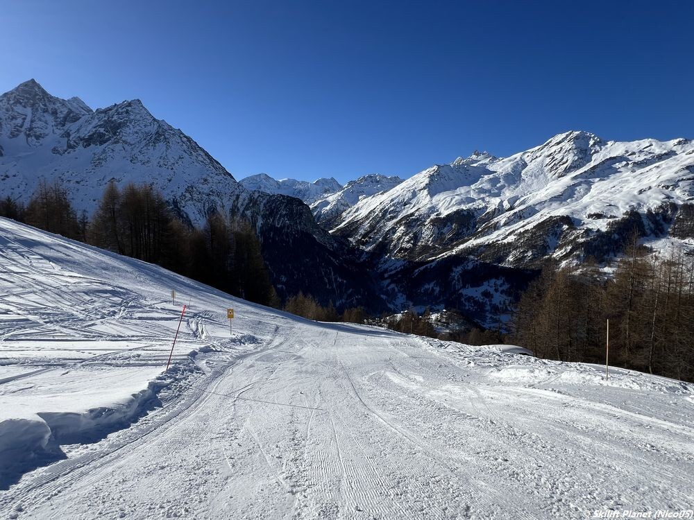 Rote Piste Le Tsaté "piste du milieu"