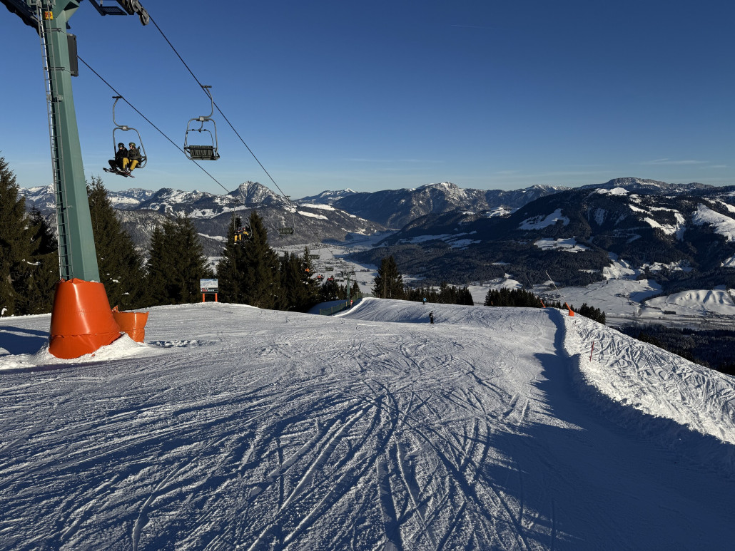 Auf der 3,  heute die zweitbeste Piste