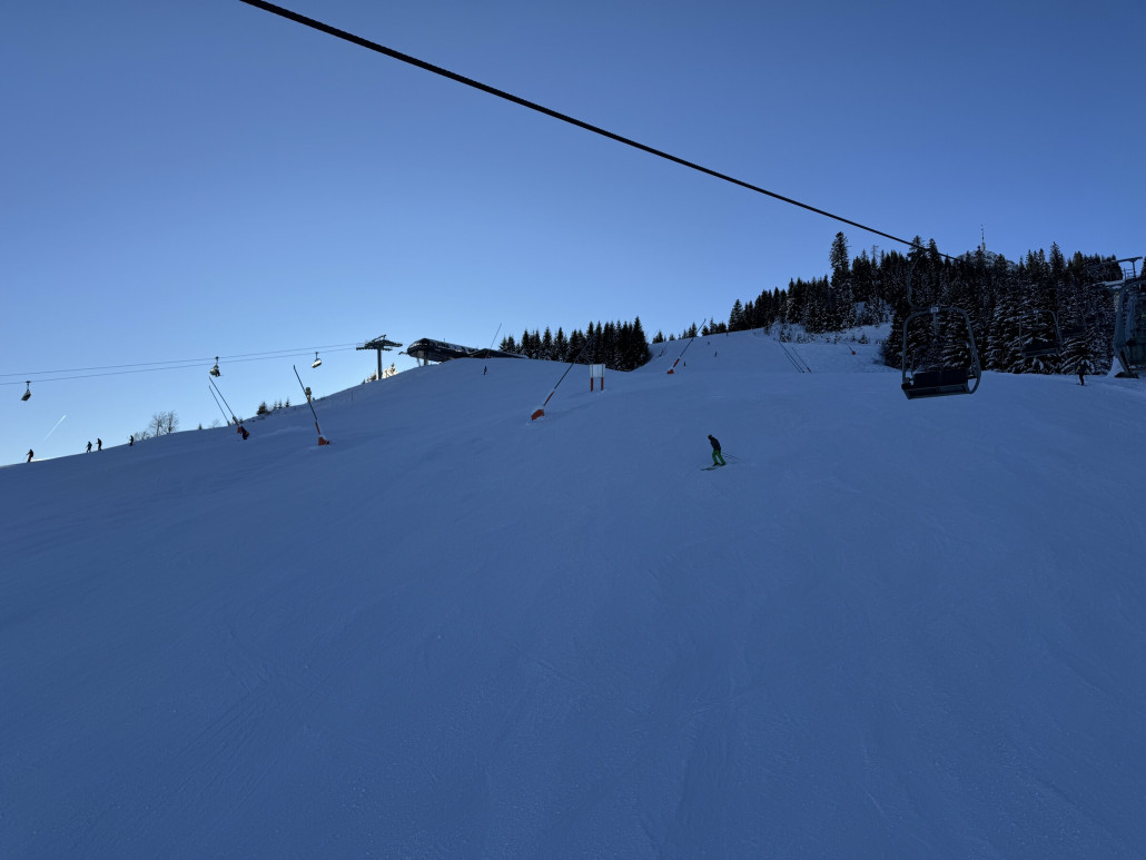 Blich zur Bergstation Eichenhof