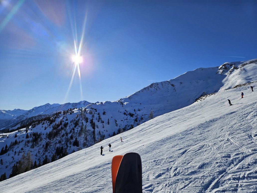 Piste an der Waldalmbahn die beste des Tages.