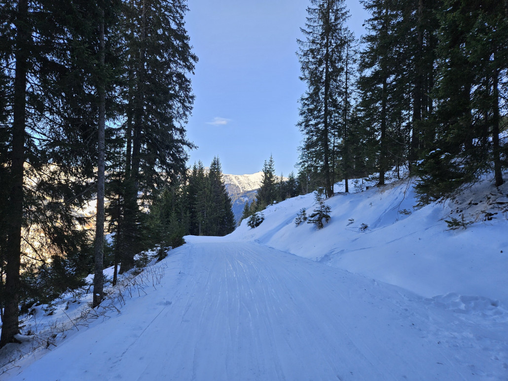 Rüber zur anderen Seite, was sich elendigst zieht.