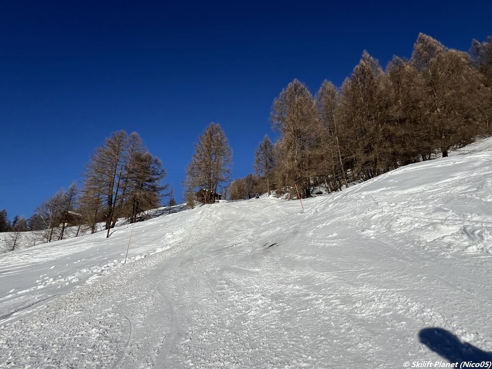 Blaue Piste la Terraz