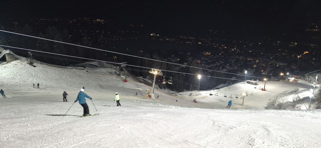 Talabfahrt Steilhang