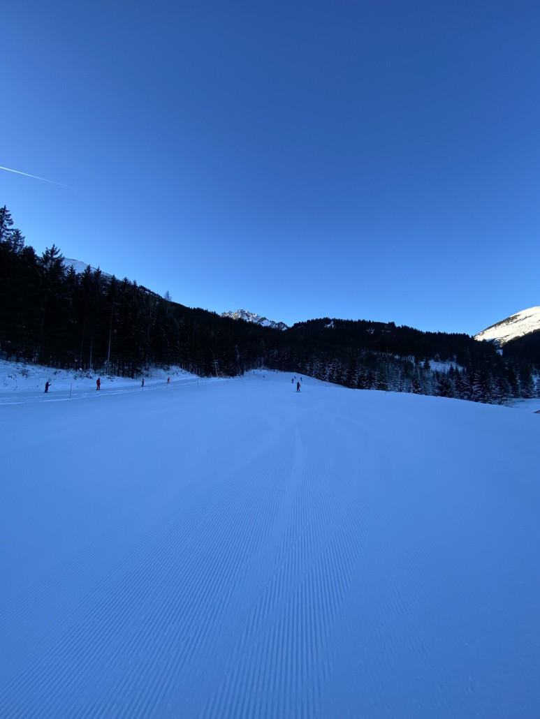 Mühlhanglift am Morgen