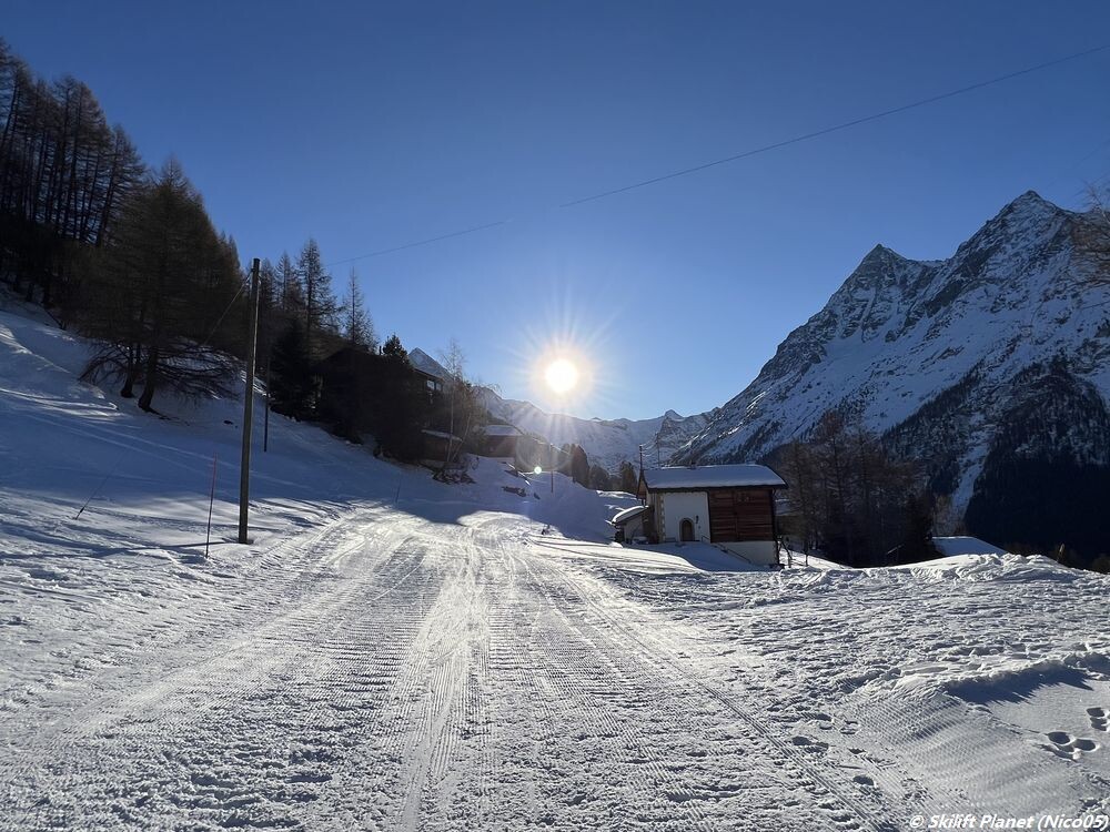 Verbindung La Forclaz - Le Tsaté