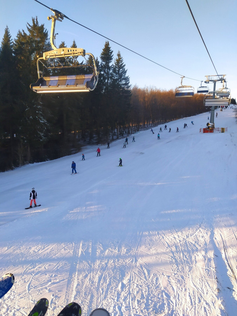 BBK1 oberhalb der Brücke