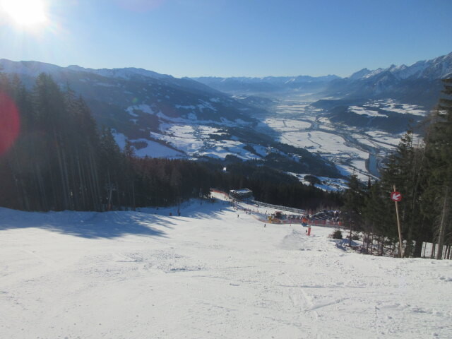 Abfahrt des 1/2-SL Grafenast