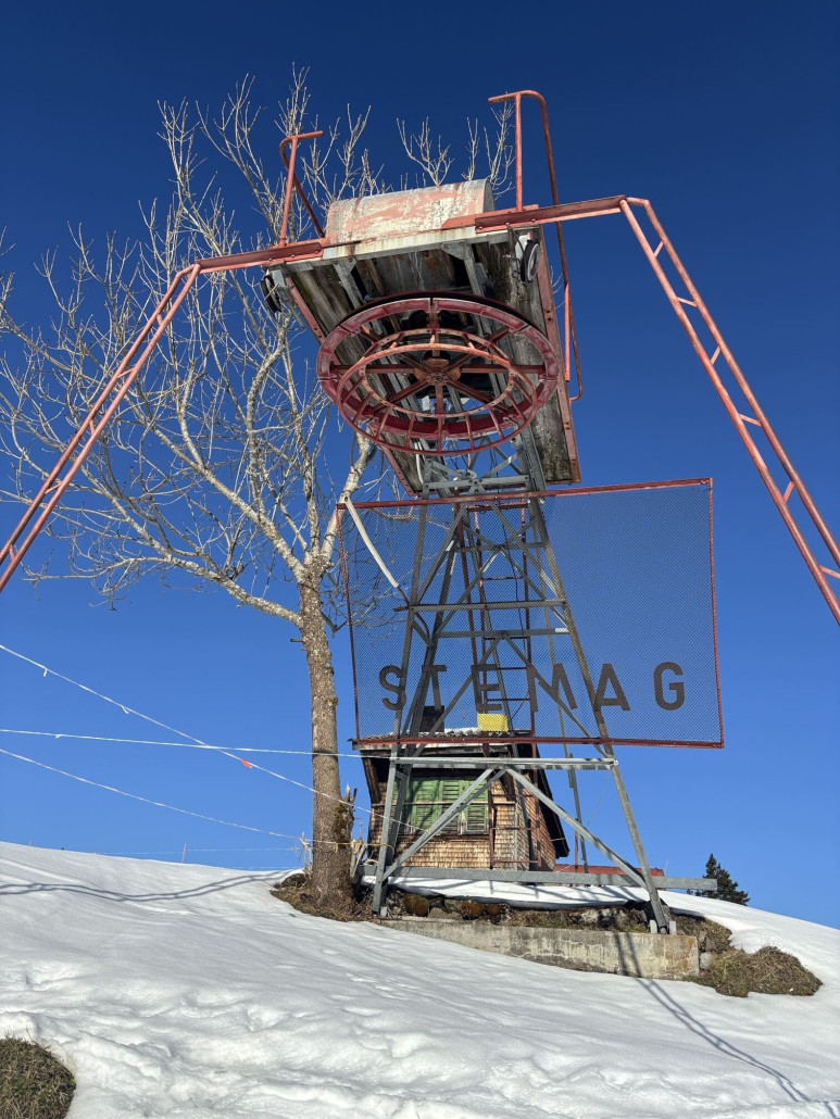 Bergstation mit Liftstüble