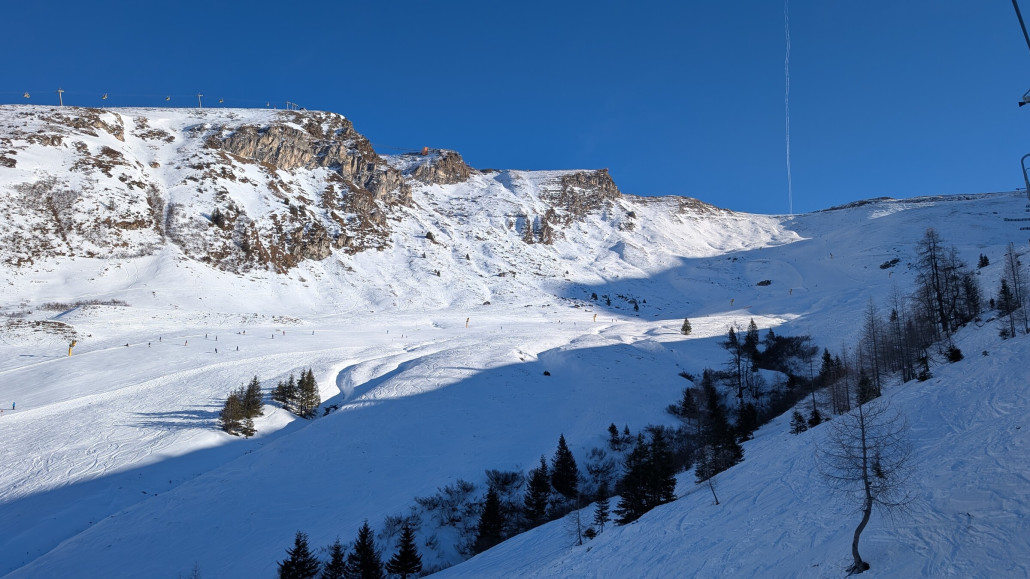 Blick aus der Jungeralmbahn