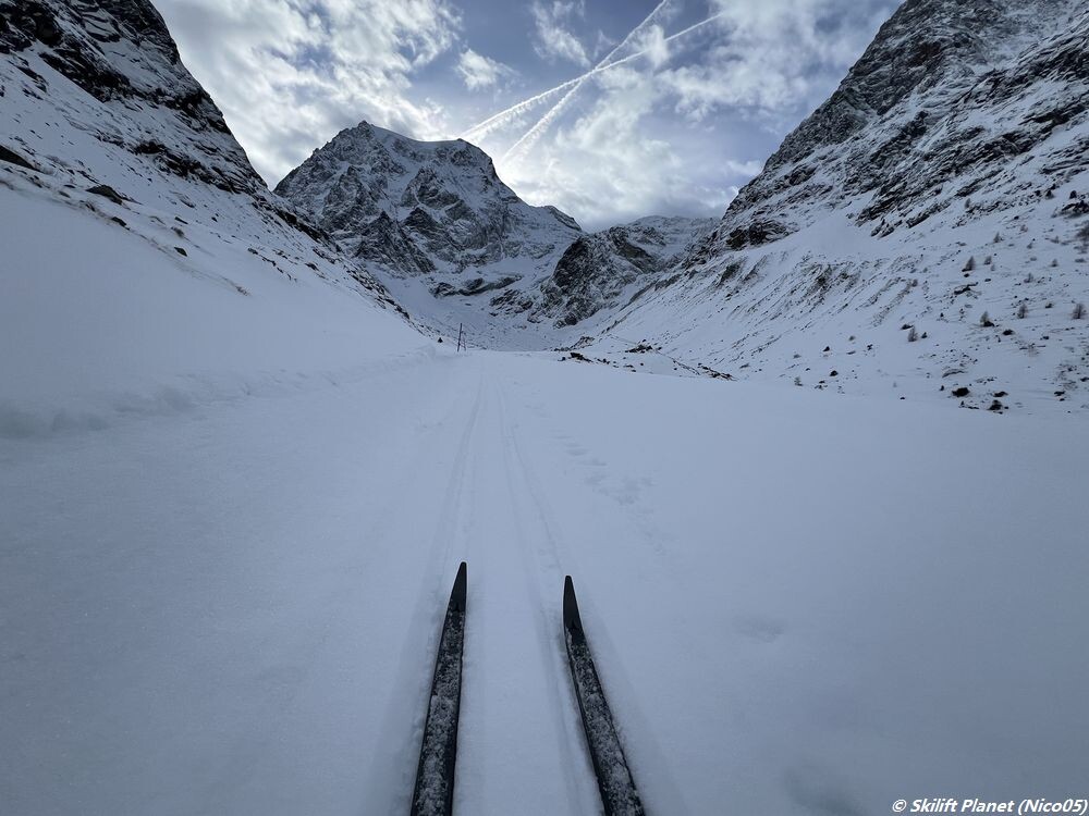 Ende des Tals, selten offen