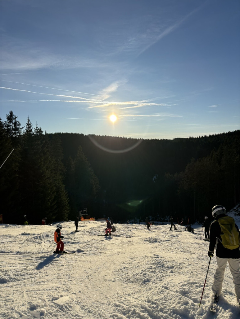 Rote 18 am 3SB Neklid - gegen Nachmittag ein ganz schöner Tragödienhang