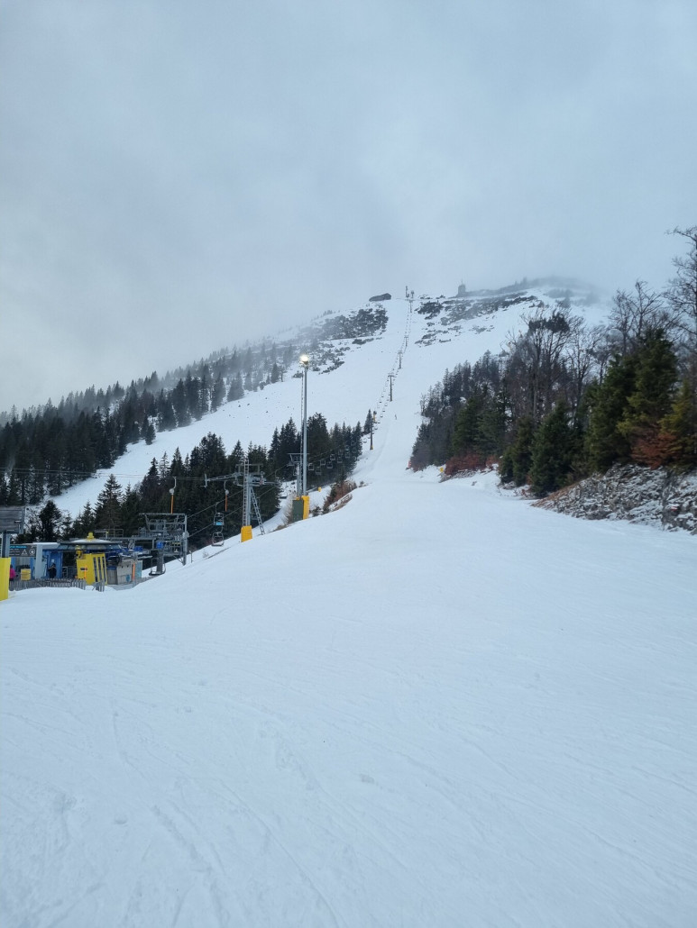 Blick Richtung Gipfel - 2CLF Gipfelbahn